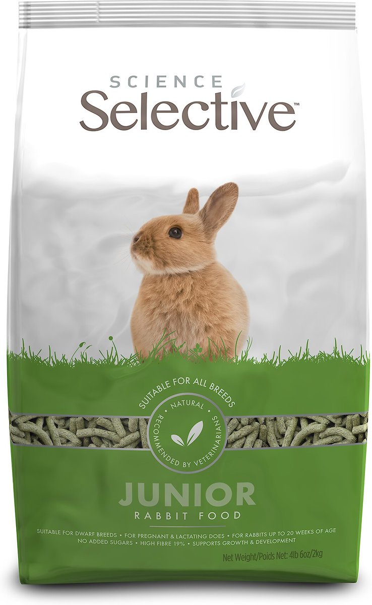 Science Selective Junior Rabbit Food， 4.4-lb bag