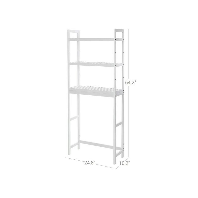 BreeBe Adjustable Shelves Bathroom Organizer