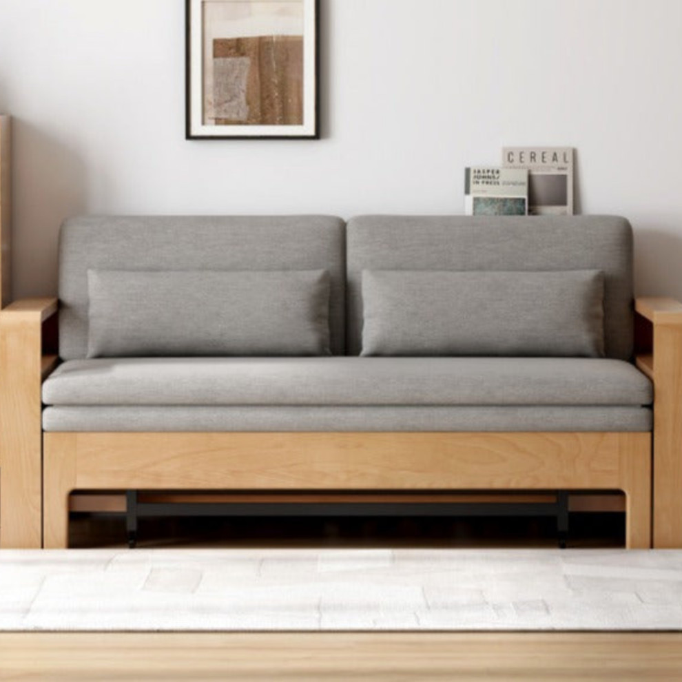 Beech Solid Wood Multi Function Sleeper Sofa   Contemporary   Sleeper Sofas   by GVAwood  Houzz