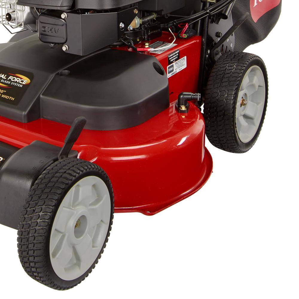 Toro TimeMaster 30 in. Briggs  Stratton Electric Start Walk-Behind Gas Self-Propelled Mower with Spin-Stop 21200