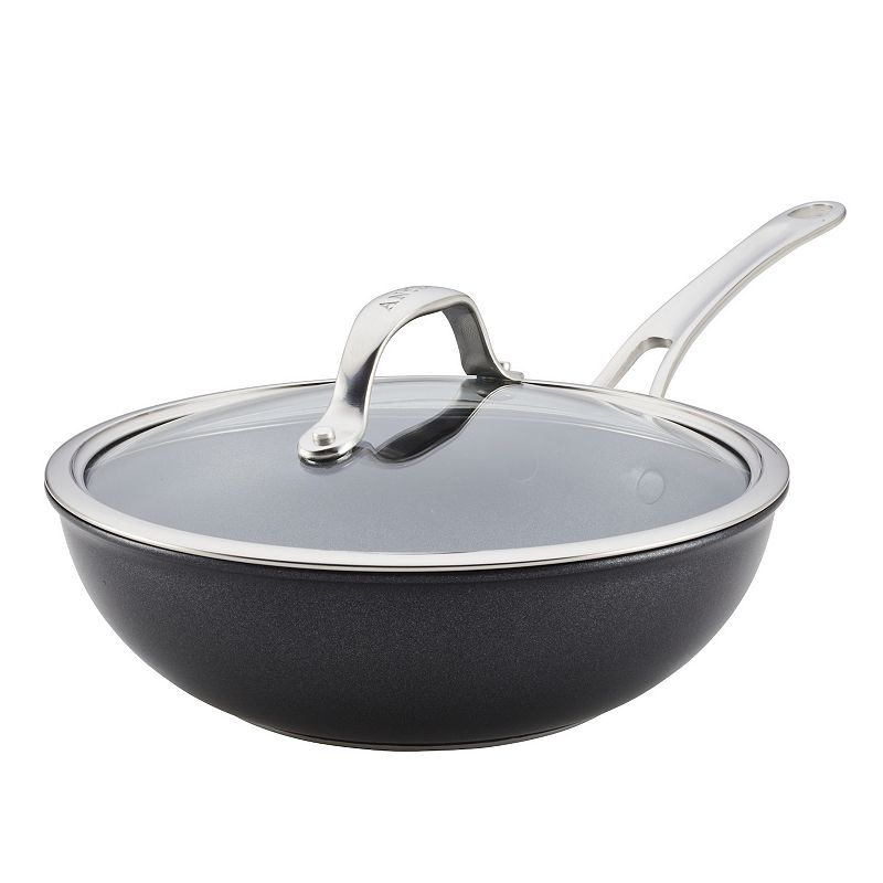 Anolon X Hybrid Nonstick Induction Stir Fry Wok With Lid