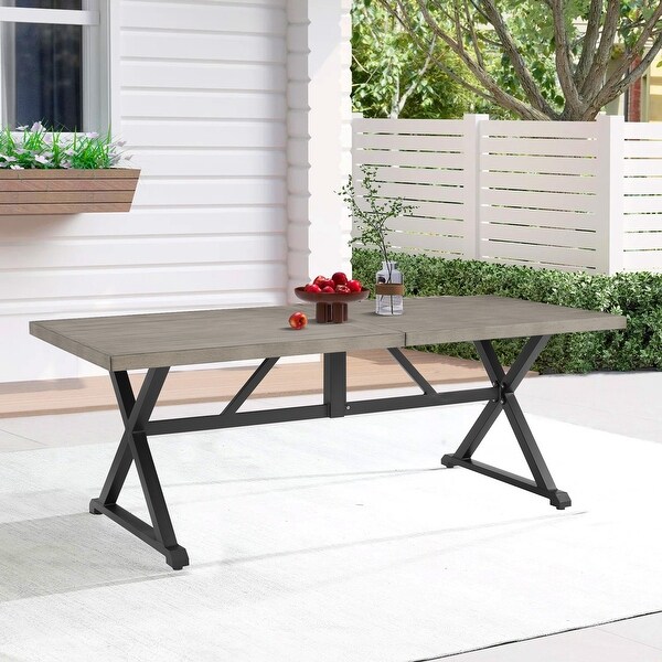 Patio Dining Table，Outdoor 82