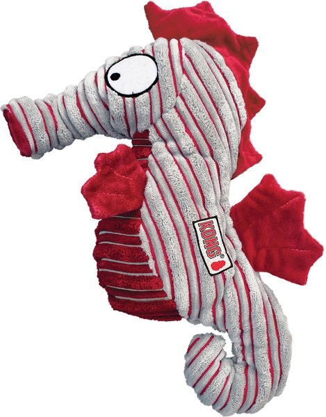 KONG CuteSeas Seahorse Dog Toy