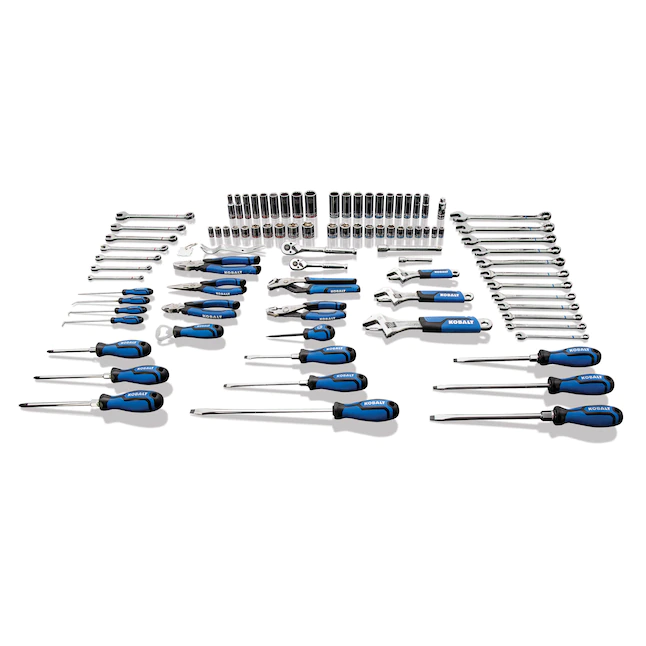 Kobalt 100-Piece Household Tool Set with Hard Case