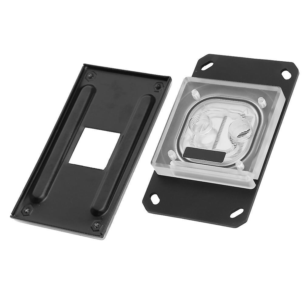 Cpu Water Cooling Block Waterblock Liquid Cooler With 3mm Copper Baseplate For Am2 Am3