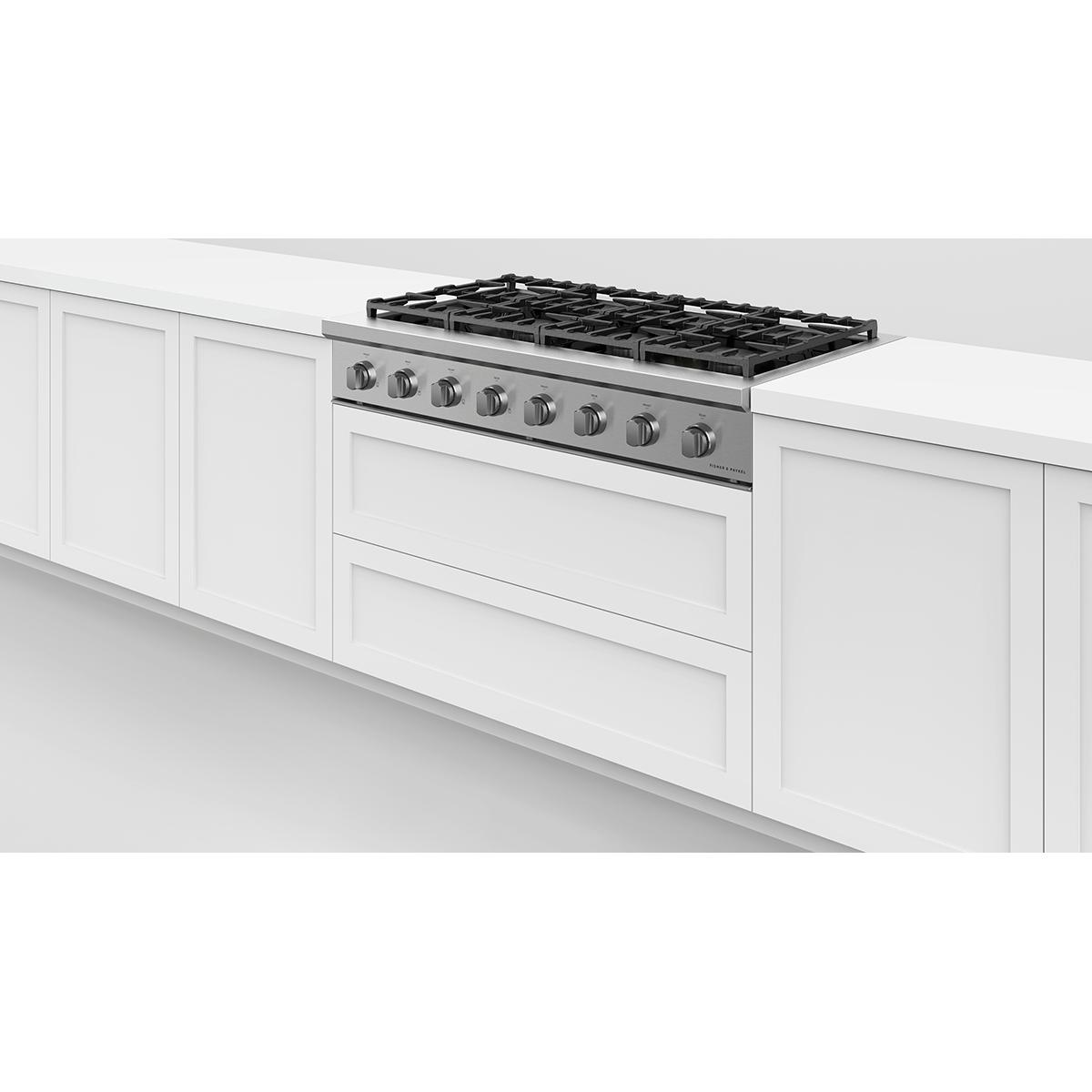 Fisher & Paykel 48-inch Built-in Gas Rangetop with 8 Burners CPV3-488-L