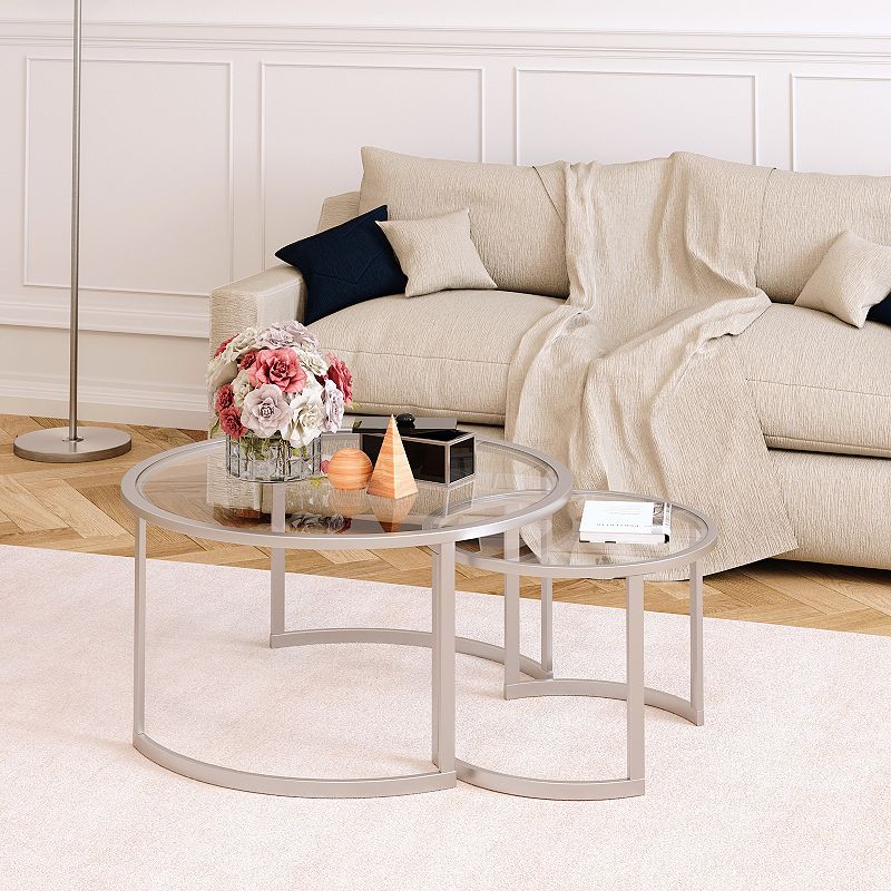 Finley and Sloane Mitera Round Coffee Table