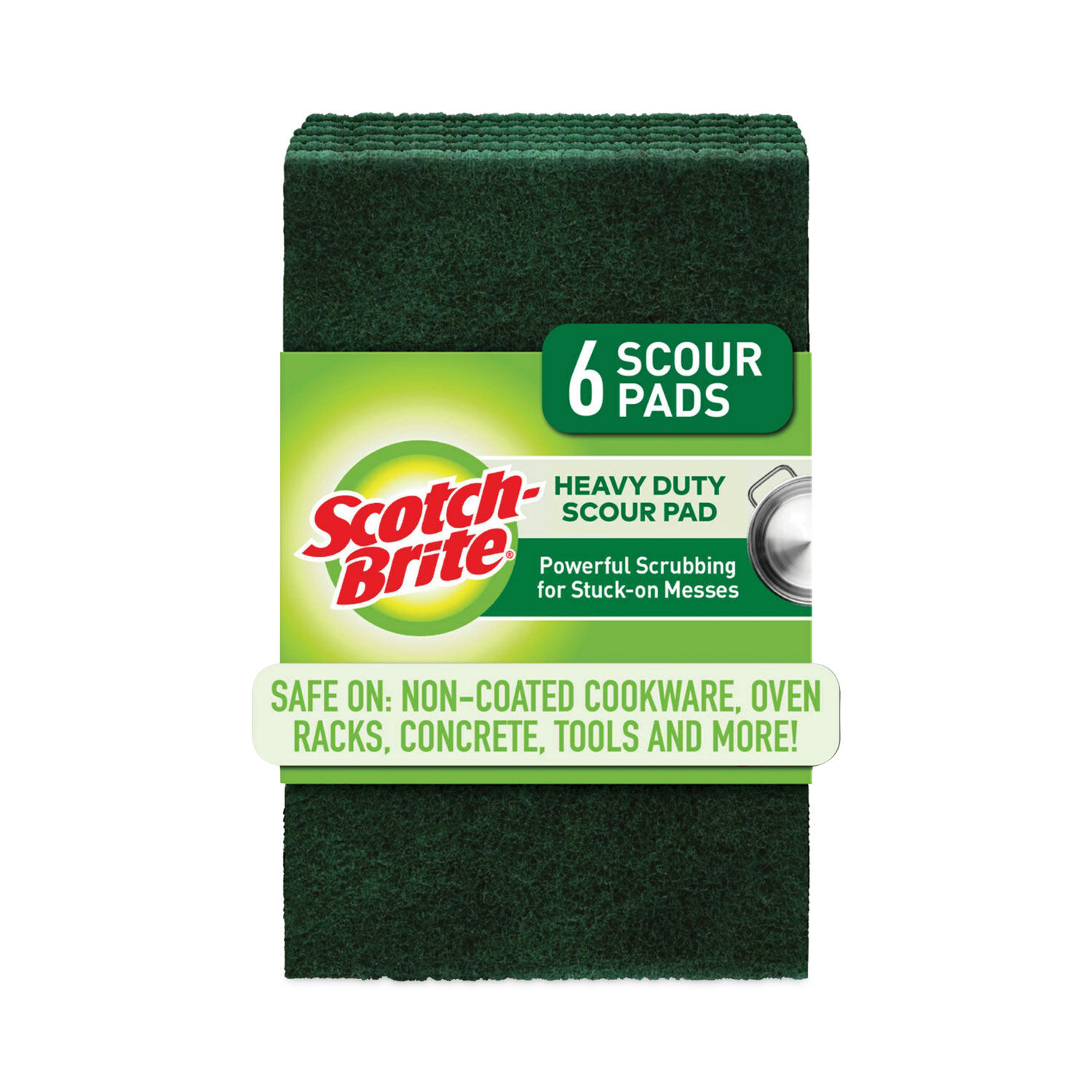 Heavy-Duty Scouring Pad by Scotch-Briteandreg; MMM2265