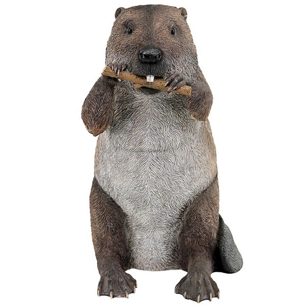 Design Toscano Dam Building Beaver Animal Statue