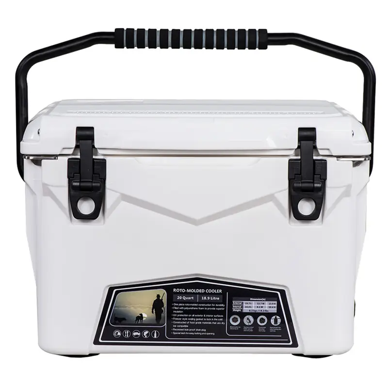 Camping Ice Chest Hiking Cooler Box OEM Water Wine rotomolded coolers Refrigerated Car Cool Storage Box