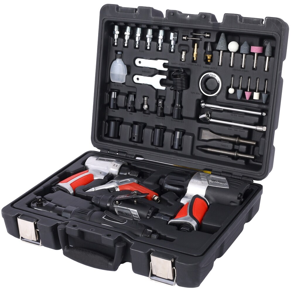 44 Piece Professional Air Tool Accessory Kit with Storage Case   16\