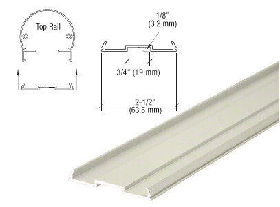 CRL 241 Top Rail Infill for Pickets