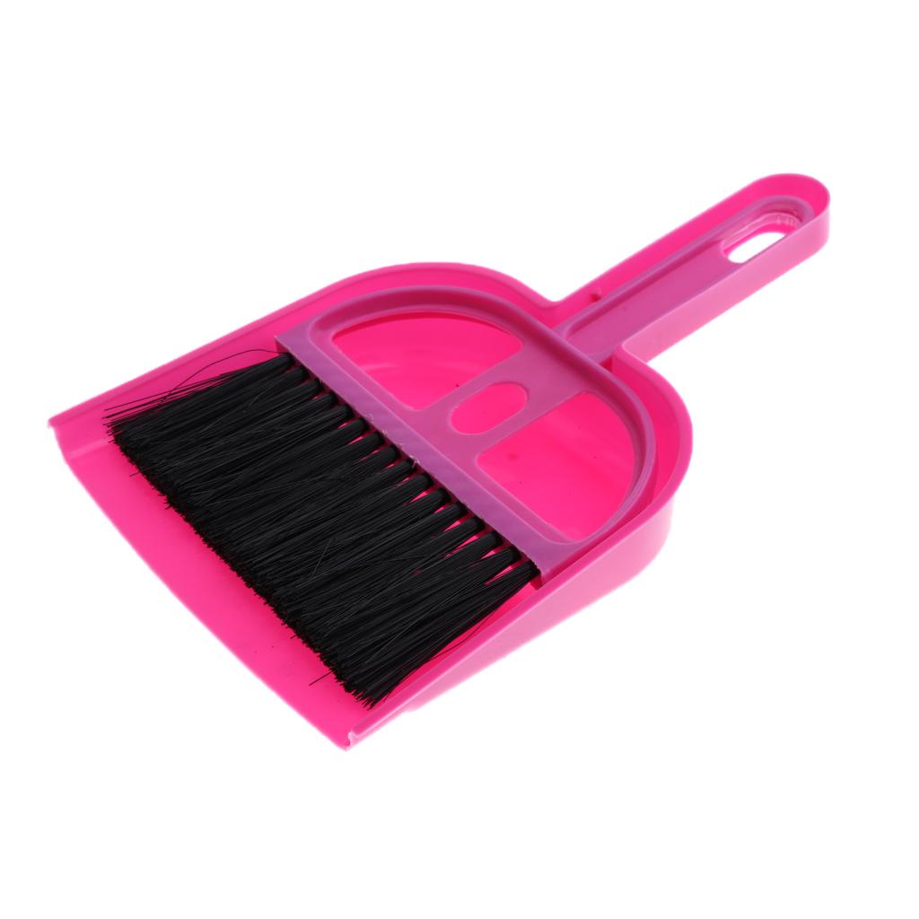 Cat Litter 1 Set Suit-Small Brush Dustpan Pet Cleaning Products Red