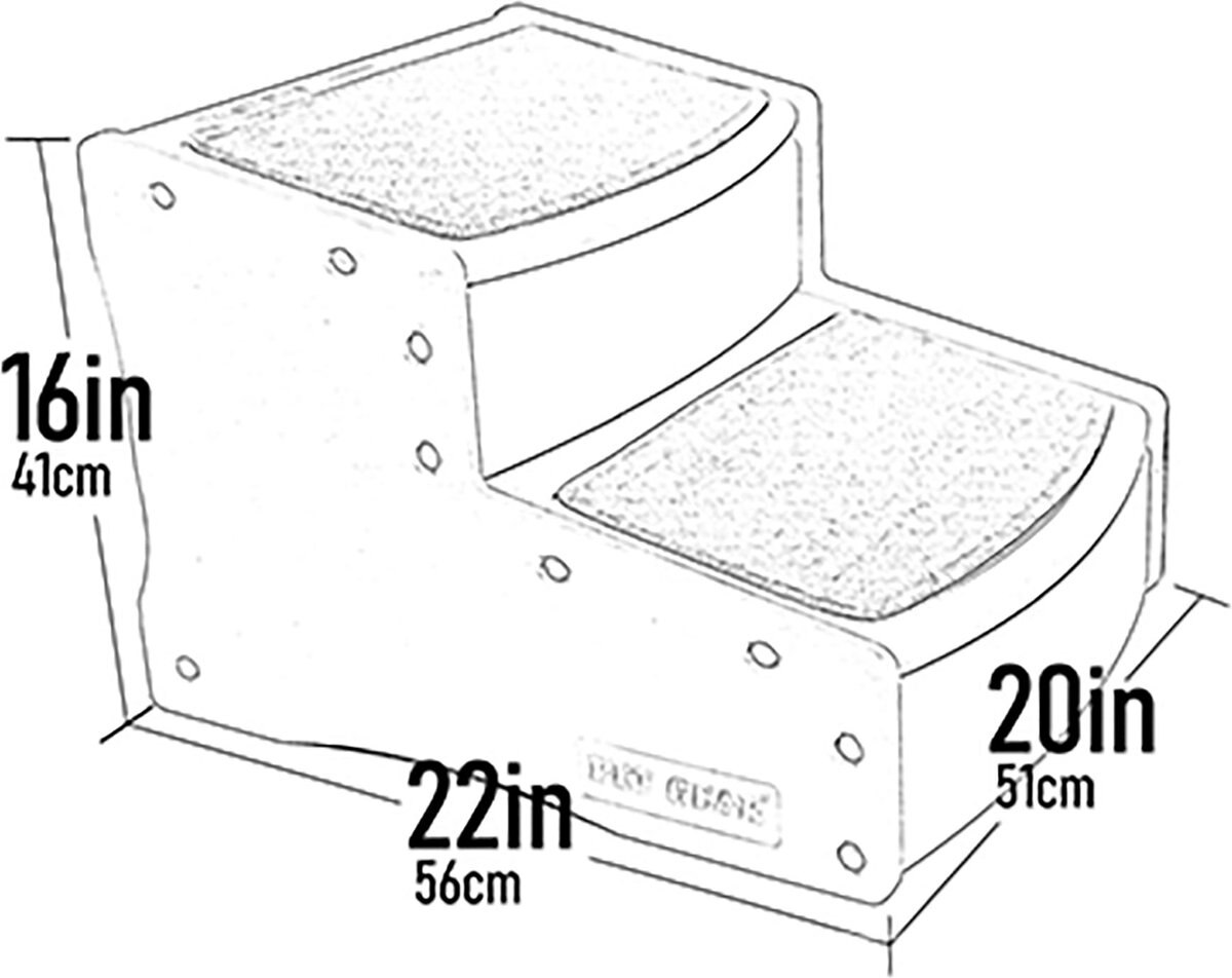 Pet Gear Easy Step II Extra Wide Cat and Dog Stairs