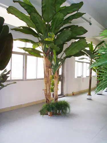 ARTIFICIAL TOPIARY plant Banana tree 15 feet height  Exhibition hall decoration decorative customized garden supplies