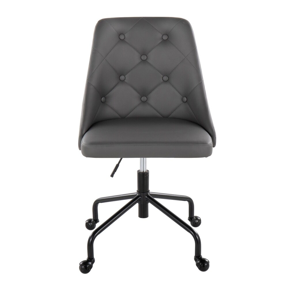 Silver Orchid Ockelbo Adjustable Office Chair with 4 Star Caster Base