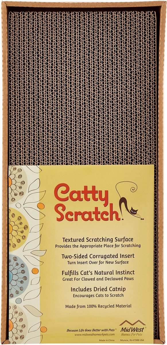 MidWest Catty Scratch Cat Scratcher with Catnip