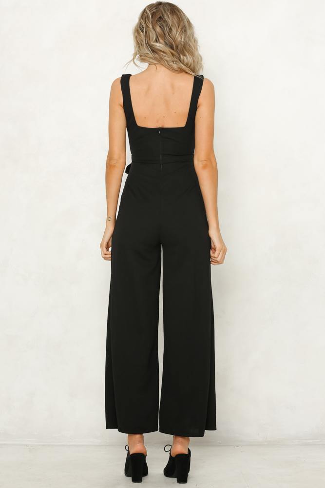 Healing Hands Jumpsuit Black