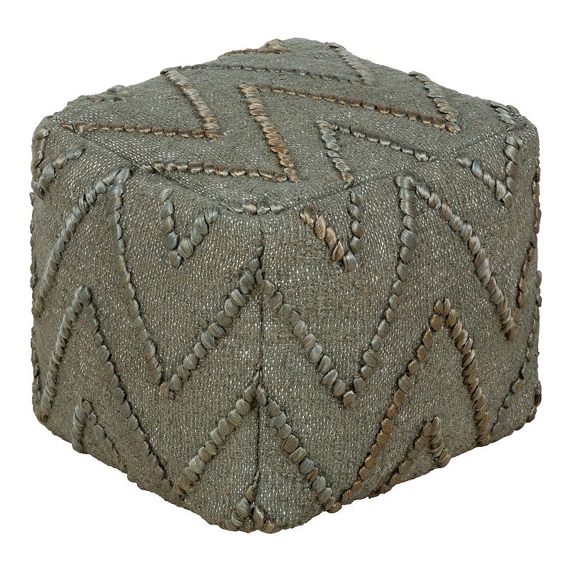 Decor 140 Jute Bowie Pouf