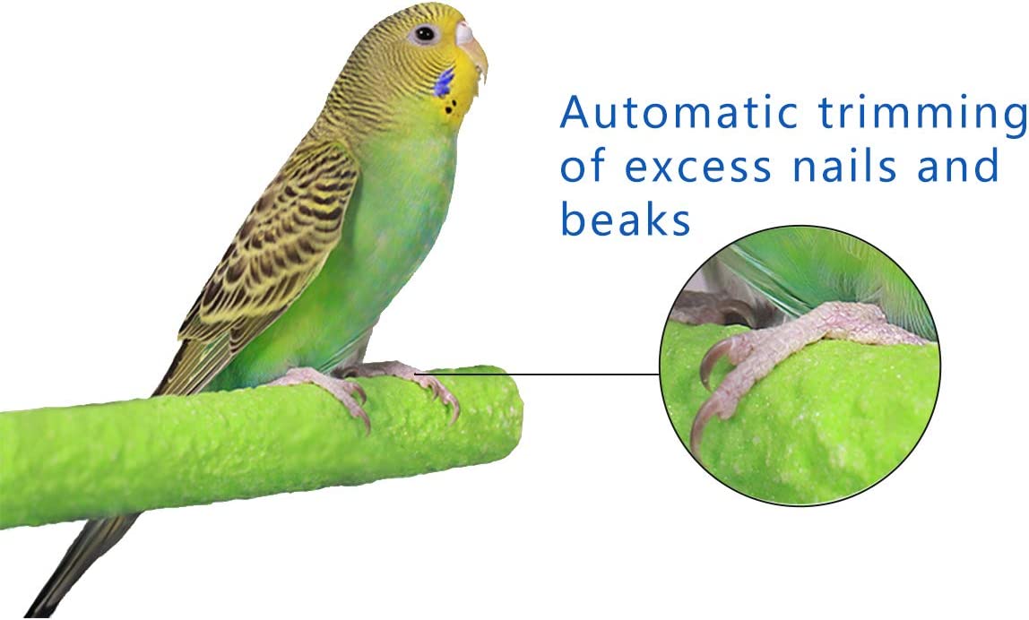 Bird Perch Stand Bird Rope Perch Bird Toys 3 Pcs for Parakeets Cockatiels， Conures， Macaws， Lovebirds， Finches