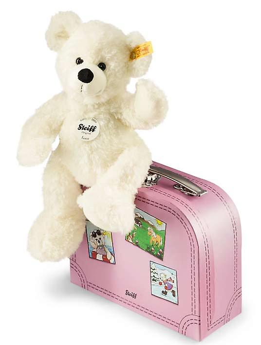 Steiff Lotte Teddy bear with trolley 28 cm