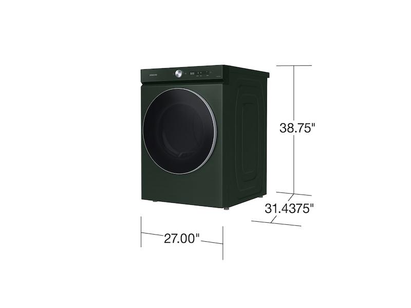 Samsung DVE53BB8900G Bespoke 7.6 Cu. Ft. Ultra Capacity Electric Dryer With Ai Optimal Dry And Super Speed Dry In Forest Green