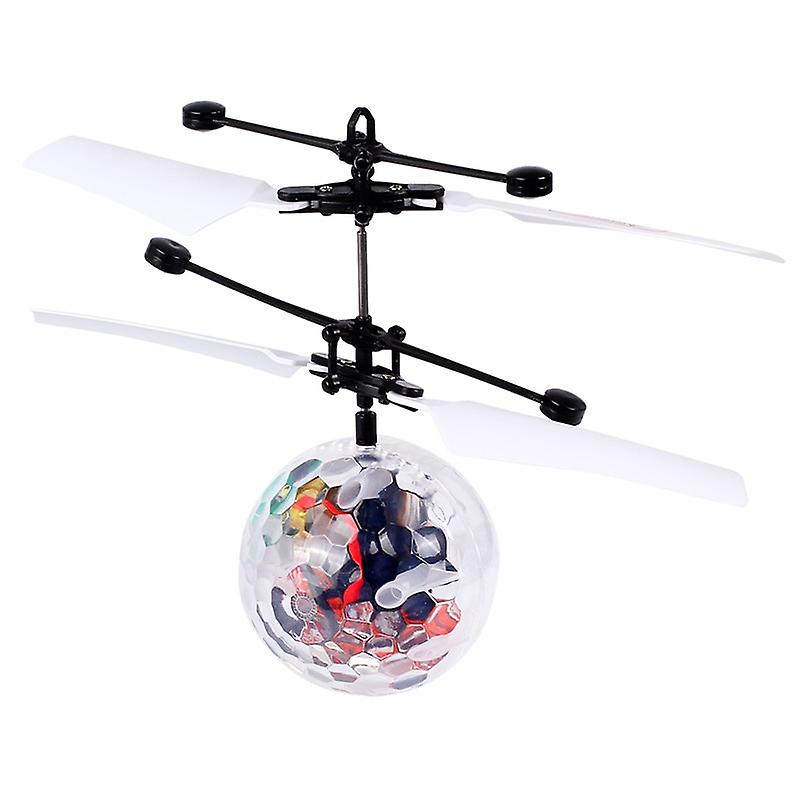 Born Pretty Colorful Mini Shinning Led Drone Light Crystal Ball Induction Quadcopter Aircraft Drone Flying Ball Helicopter Kids Toys