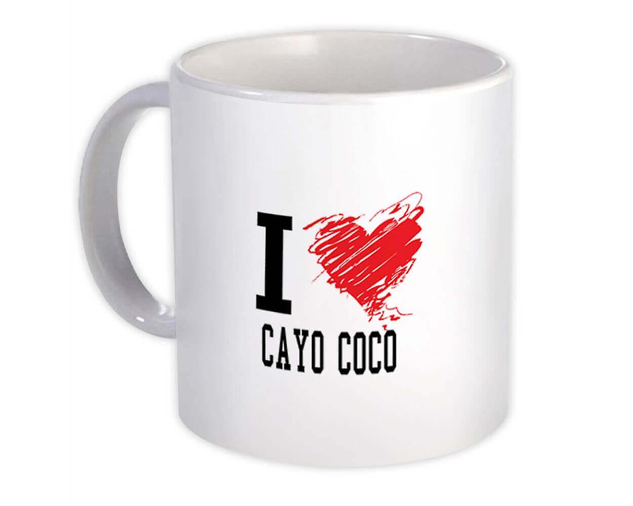 Gift Mug: I Love Cayo Coco Cuba