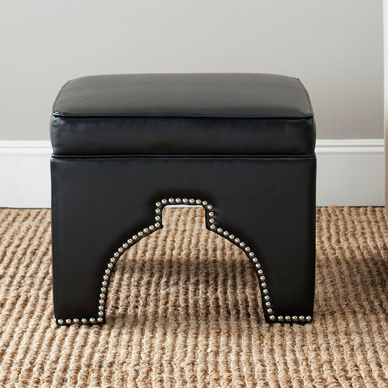 Safavieh Grant Leather Ottoman