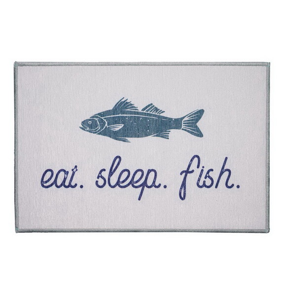 Crystal Art Gallery 455838 Eat Sleep Fish 27X18 Do...