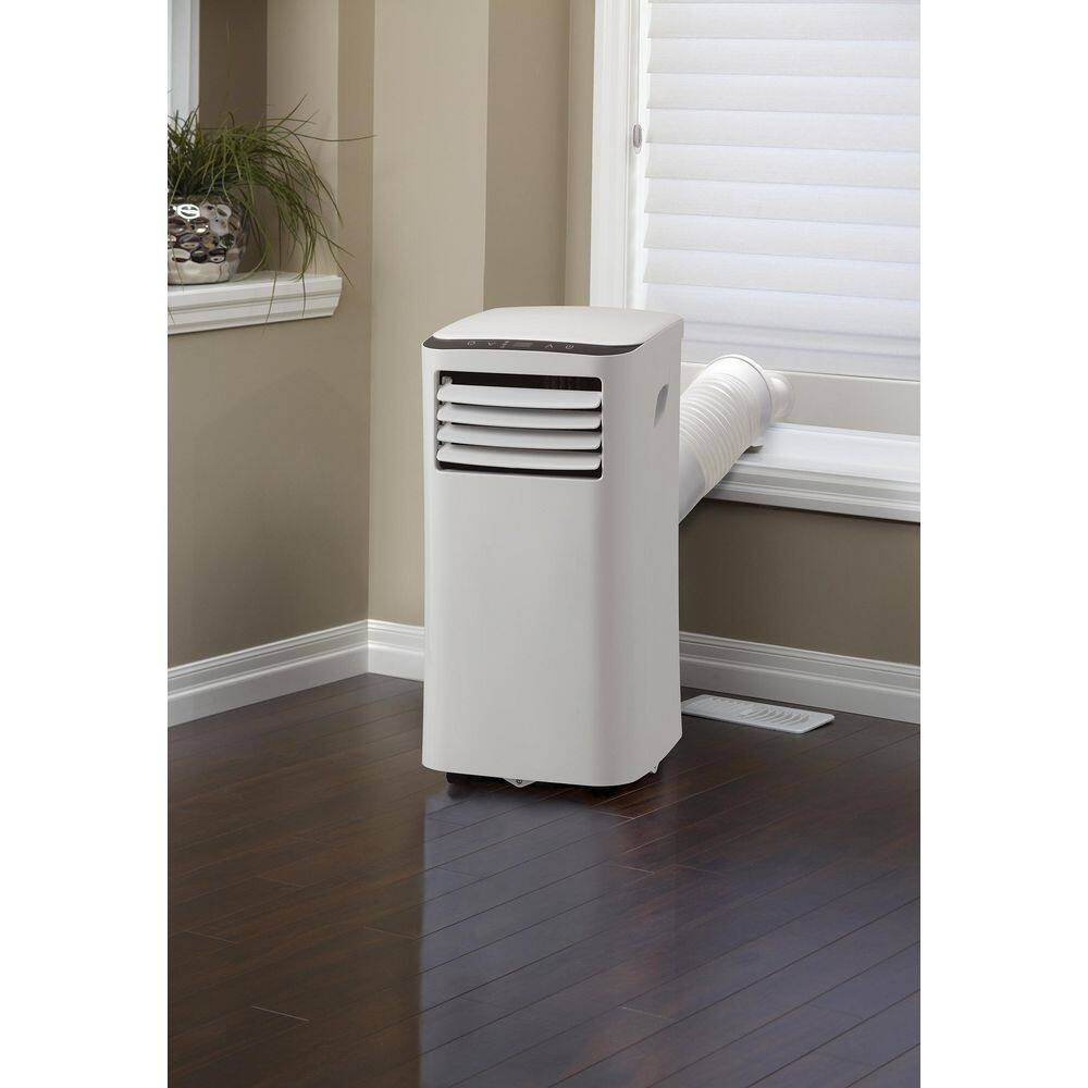 Danby 10000 BTU (7000 SACC) 3-in-1 Portable Air Conditioner in White with Fan and Dehumidifier DPA070B4WDB