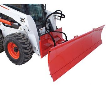 CJJ Skid Steer Attachments 108 Inch Snow Plow - SP108