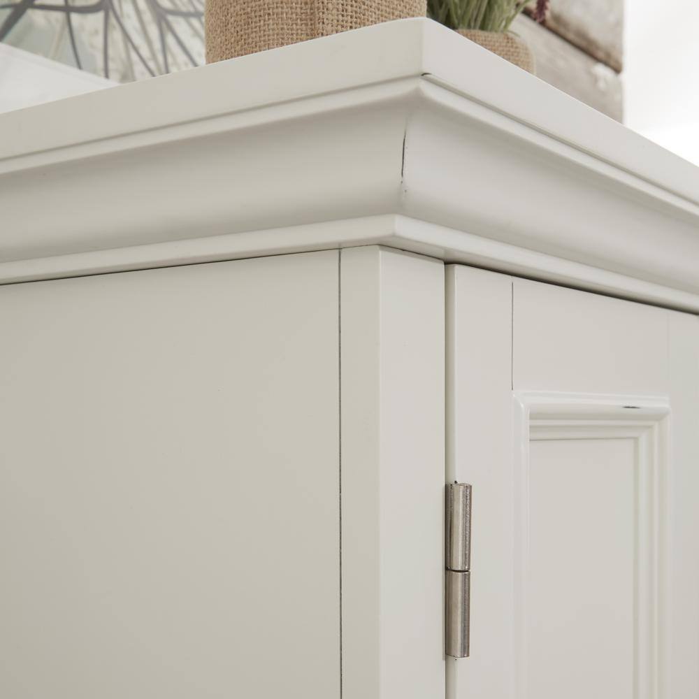 HOMESTYLES Dover Off White Kitchen Pantry 5427-69