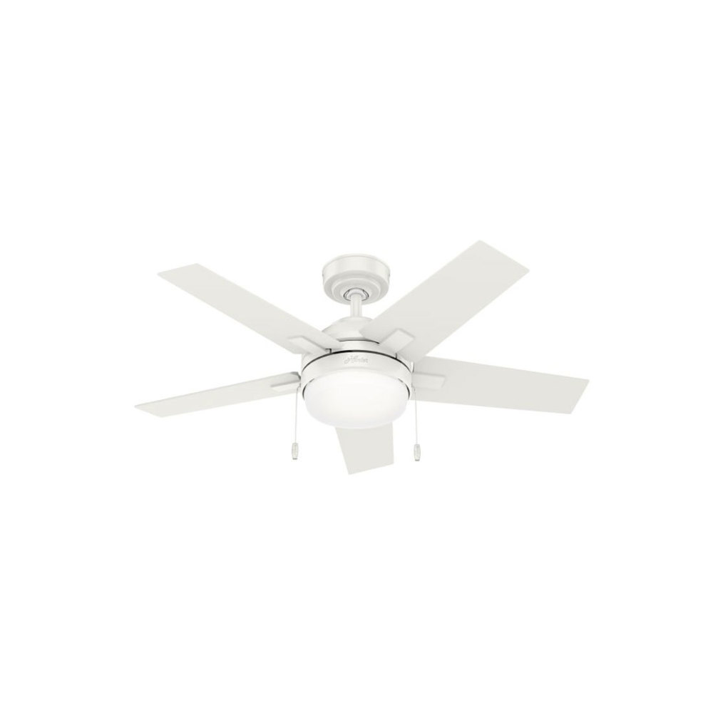 Hunter Barlett Ceiling Fan 44 Fresh White Fresh White ;