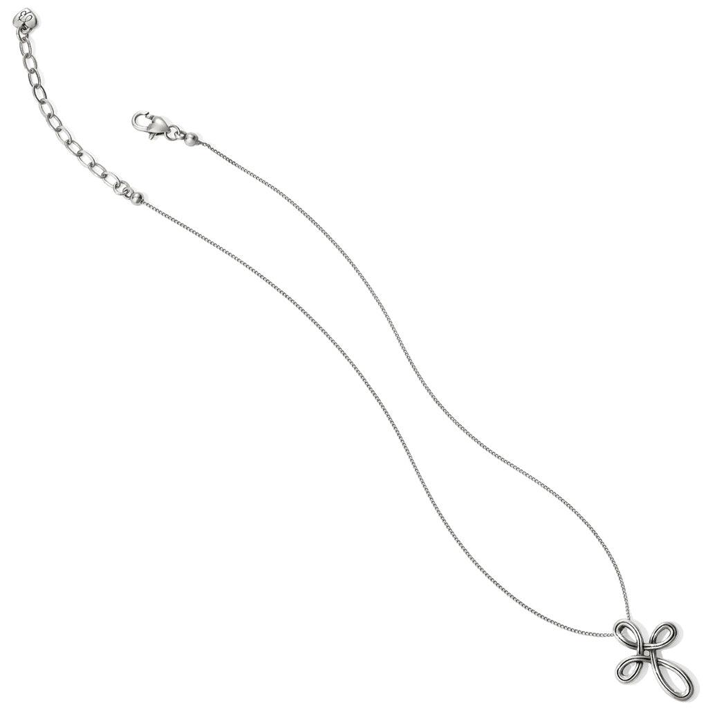 Brighton  Interlok Petite Cross Necklace