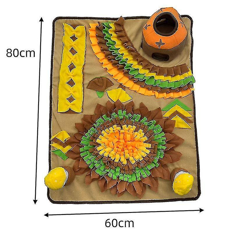 Mat For ， Dog Sniff Mat，dog Snuffle Mat， Breed Activity Mat，nosework Feeding Mat，slow Feeder For