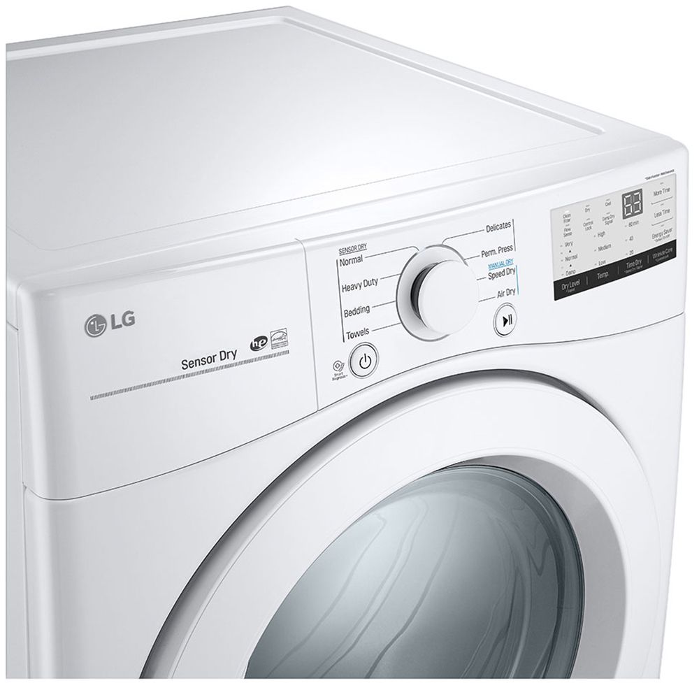 LG 7.4 Cu. Ft. White Electric Dryer