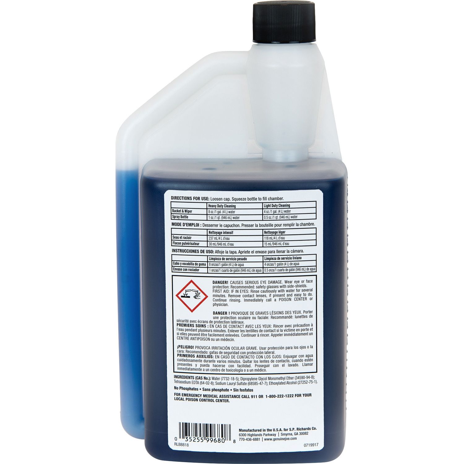 Non-Ammoniated Glass Cleaner by Genuine Joe GJO99680CT