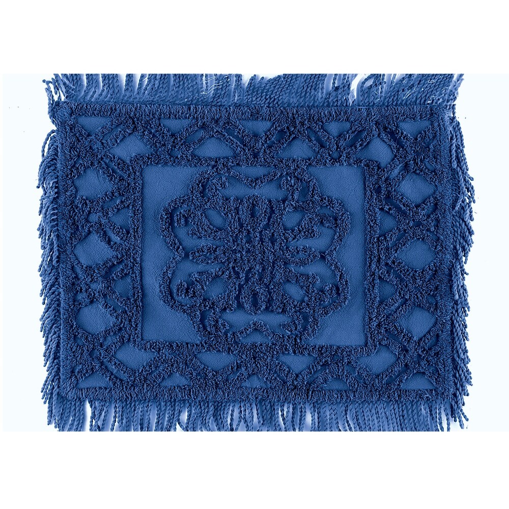 Elegant Chenille Fringe Pillow Sham