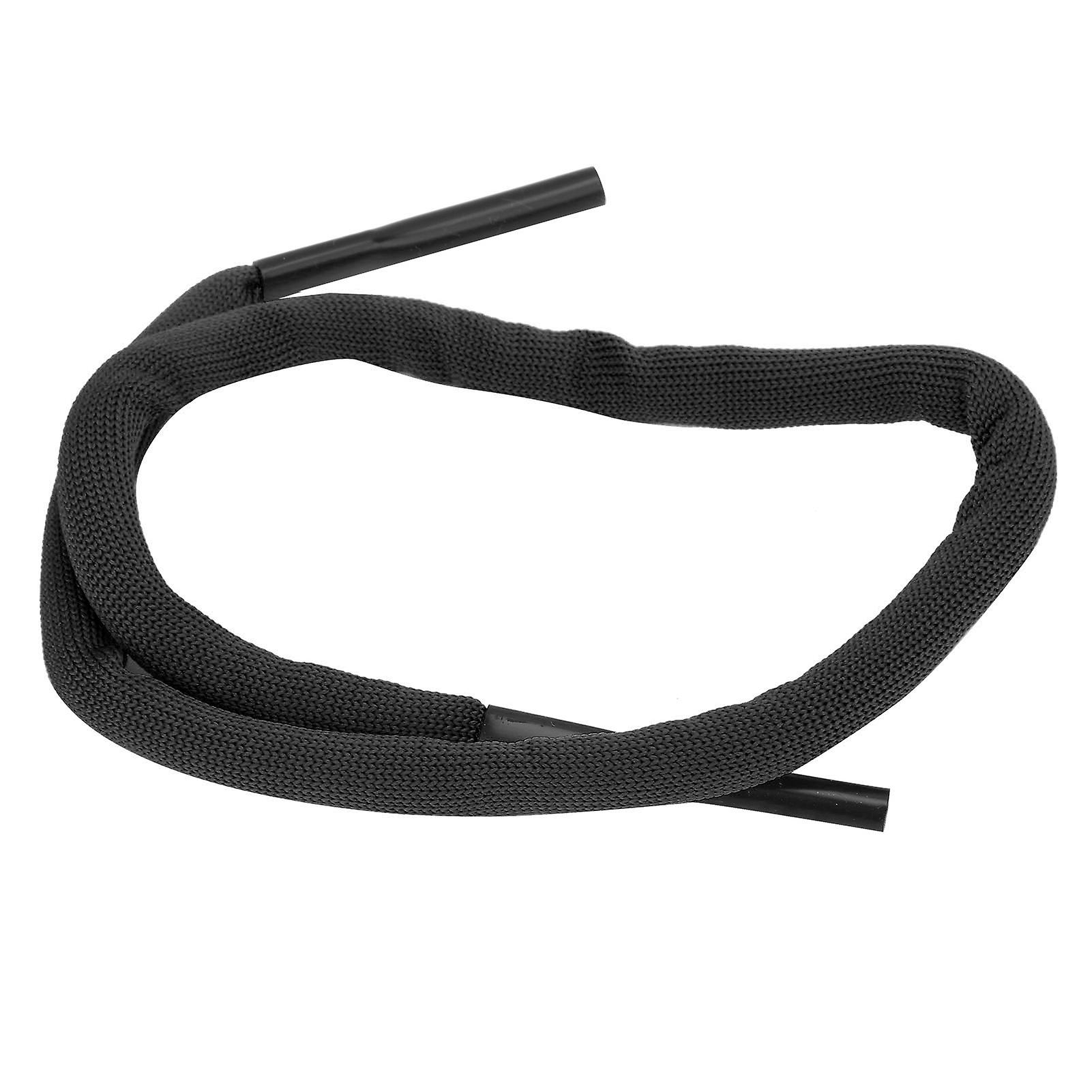 Nonslip Sunglasses Rope Unisex Outdoors Sports Elastic Glasses Cord Eyeglasses Neck Strap(black )