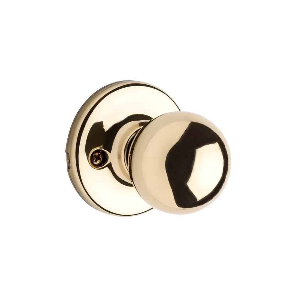 Polished Brass Hall/Closet Polo Passage Door Knob