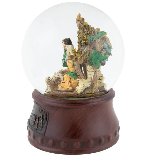 Christmas Nativity Musical Snow Globe