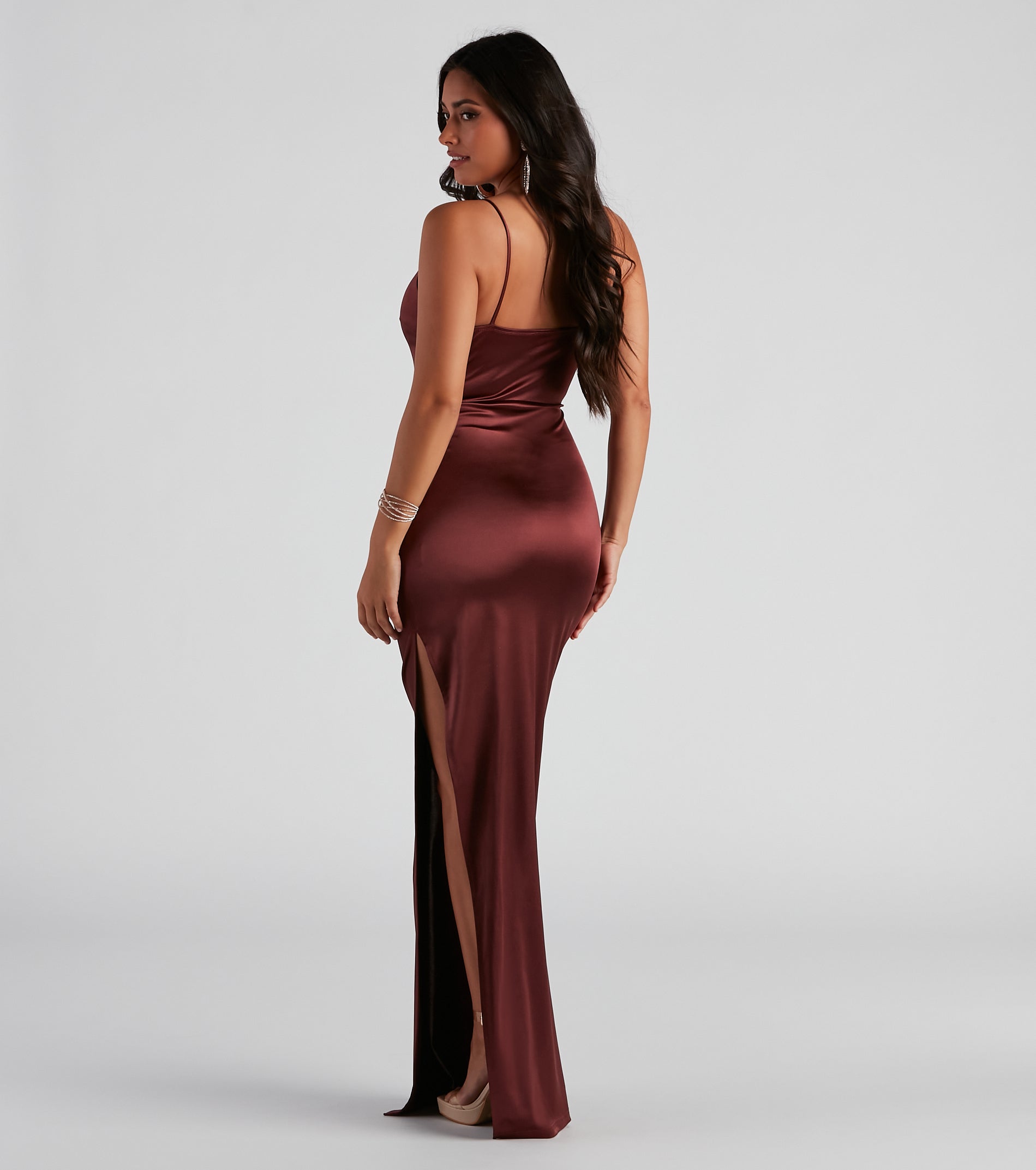 Millie High Slit Formal Dress