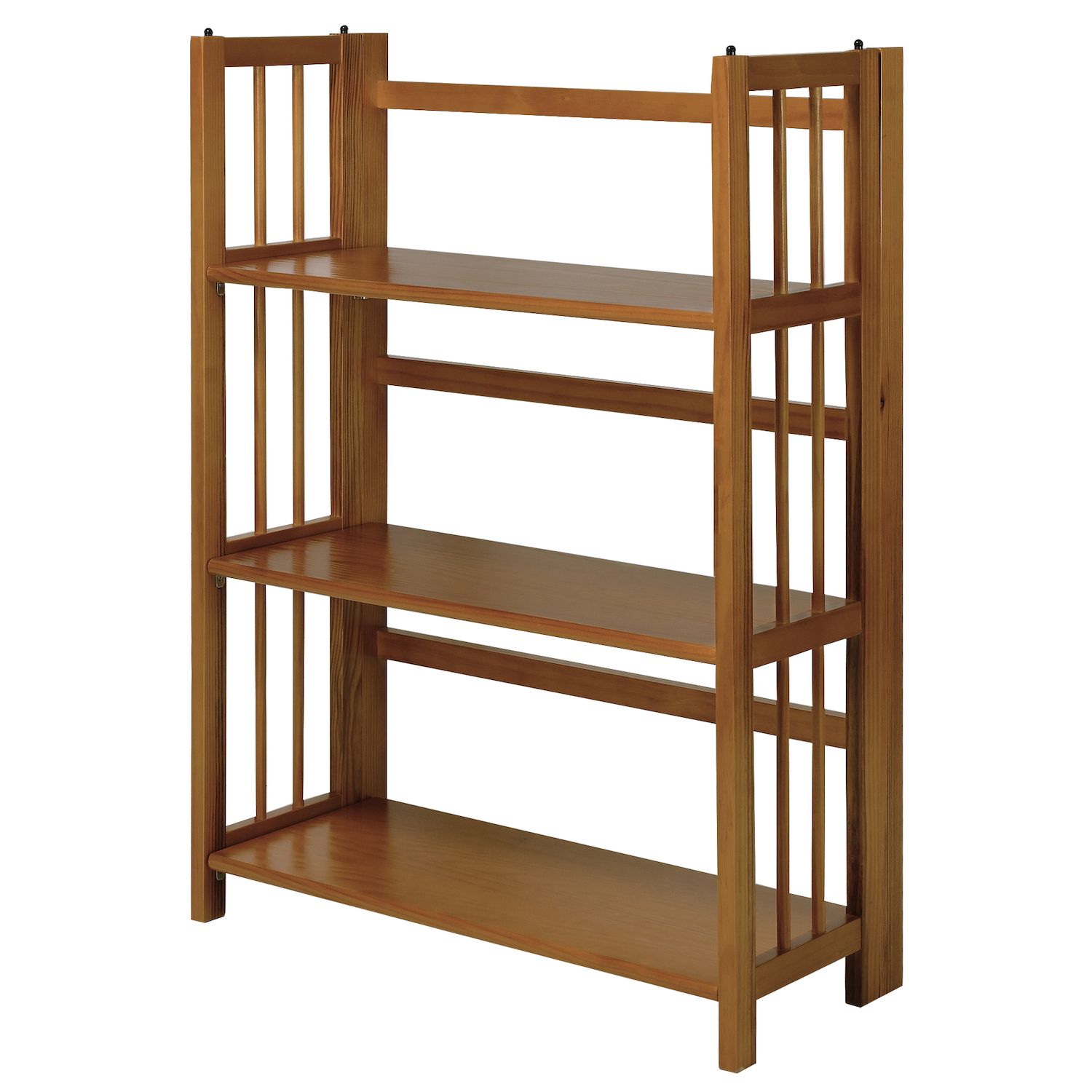 Casual Home 3-Shelf Folding Stackable Bookcase