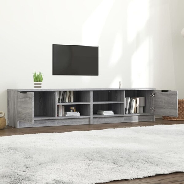 TV Cabinets 2 pcs Gray Sonoma 31.5