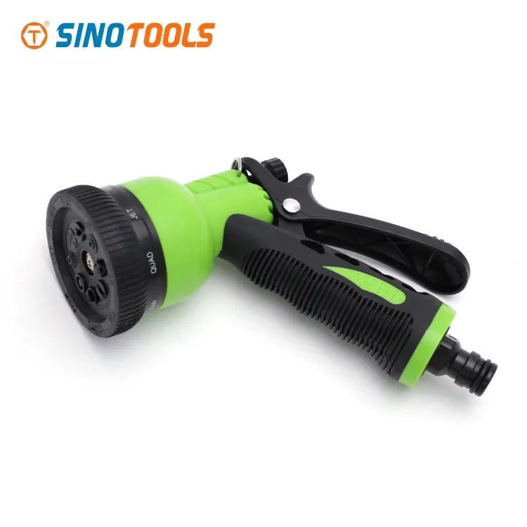 8 Function cleaning shuiqiang hose nozzle watering irrigation spray gun garden supplies