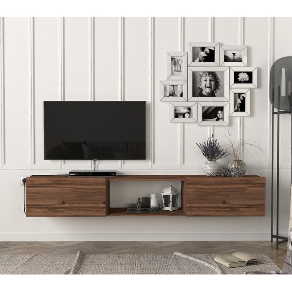 Hilly Wall - Mounted Modern Floating 71