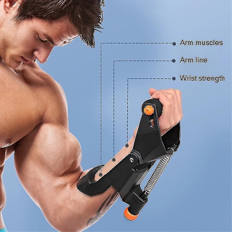 Naiwang Hand Grip Exercise Wrist Arm Trainer Adjustable Anti-slide Device Strength Muscle Forearm Training Sports Home Gym Equipment