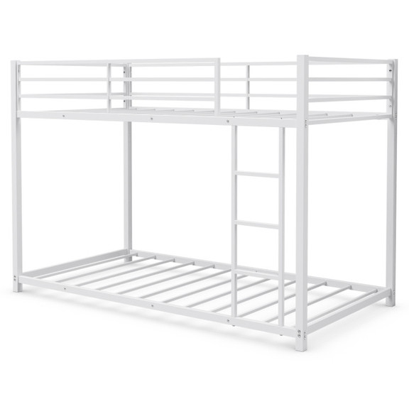 Costway 21548036 Sturdy Metal Bunk Bed Frame Twin ...