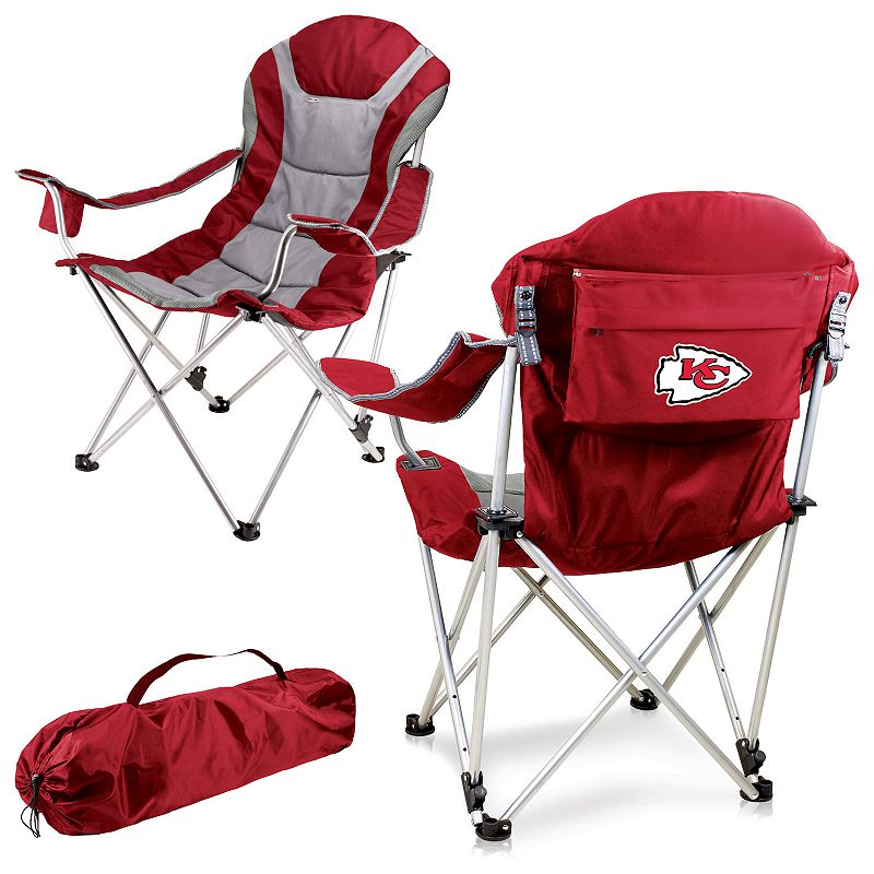 NFL Kansas City Chiefs Reclining Camping Chair